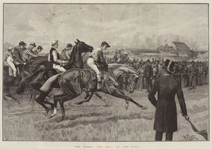 De Derby, de val van de vlag